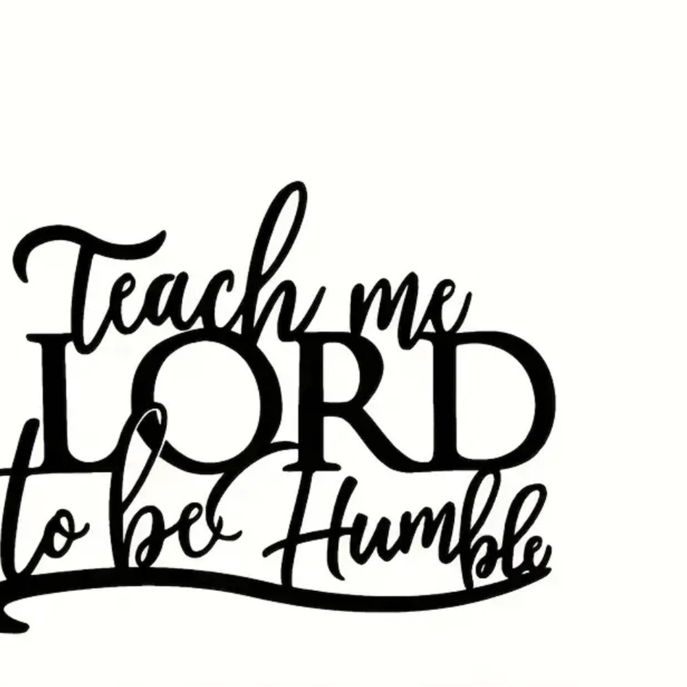 Black Wood or Metal Art Inspirational Wall Decor - Picture 10 of 10